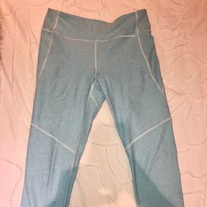 Outdoor Voices 3/4 Pool Blue leggings (large).